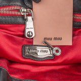 Miu Miu Matelassé Leather Hobo Shoulder Bag