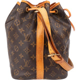Louis Vuitton Monogram Canvas Sac Noé Petit Shoulder Bag