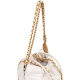 Chanel 22 Quilted Calfskin Drawstring Crossbody Shoulder Bag