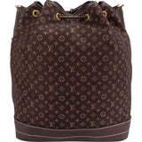 Louis Vuitton Monogram Mini Lin Sac Noé Grande Shoulder Bag
