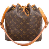 Louis Vuitton Monogram Canvas Sac Noé Petit Shoulder Bag