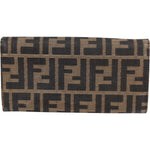 Fendi FF Monogram Baguette Buckle Wallet - vintageandkickz