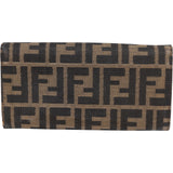 Fendi FF Monogram Baguette Buckle Wallet - vintageandkickz