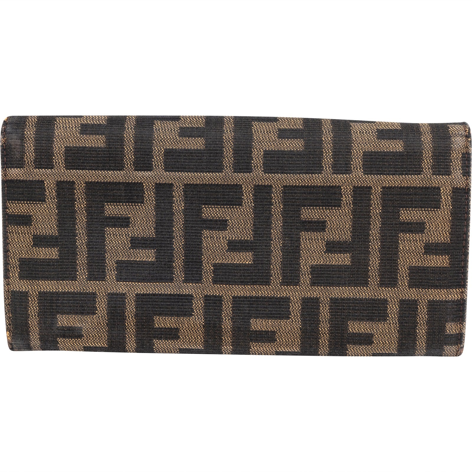 Fendi FF Monogram Baguette Buckle Wallet - vintageandkickz