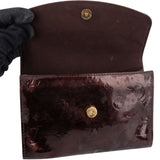 Louis Vuitton Monogram Vernis Bel Air Wallet Pochette Crossbody Bag