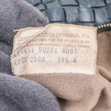 Bottega Veneta Blue Intrecciato Quilted Leather Belly Shoulder Bag