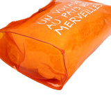 Hermès Transparent Vinyl Souvenir de l'Exposition 1998 Kelly 40 Handbag