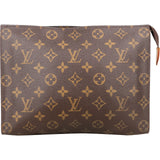 Louis Vuitton Monogram Canvas Poche Toilette 25 Clutch