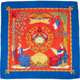 Hermès Liberté Égalité Fraternité 1789 Silk 90 Scarf Tuch