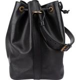 Louis Vuitton Noir Epi Leather Sac Noé Petit Shoulder Bag
