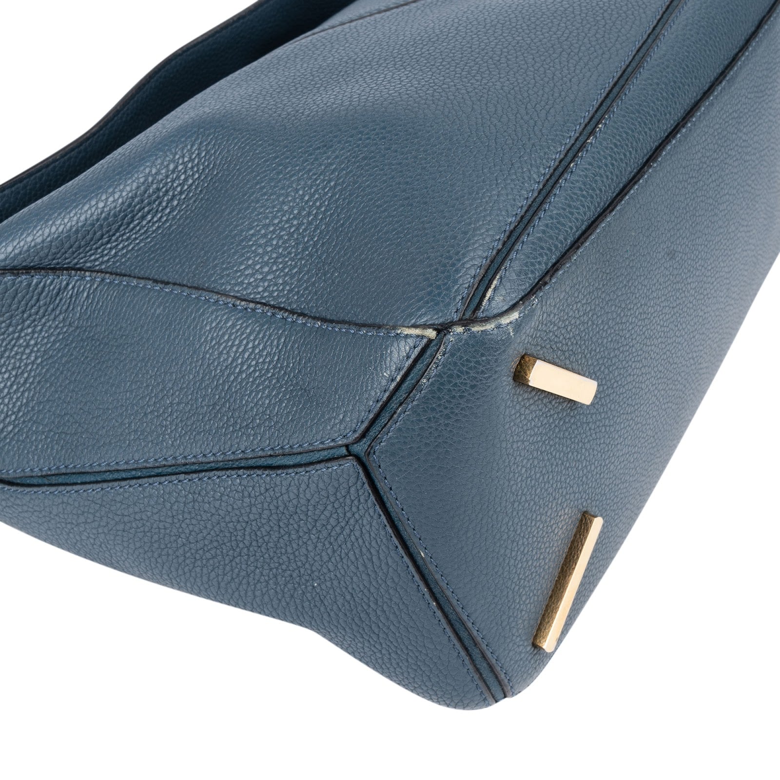 [🔄️B08 / F13] Loewe Grained Leather Small Puzzle Shoulder Bag - vintageandkickz