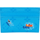 Louis Vuitton Monogram Summer Pool Double Card Holder Wallet