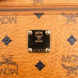 MCM Monogram Visetos Oval Crossbody Bag