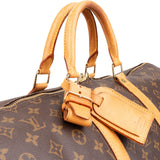 Louis Vuitton Monogram Canvas Keepall 55 Travel Bag