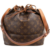 Louis Vuitton Monogram Canvas Sac Noé Petit Shoulder Bag