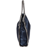 Stella McCartney Shaggy Falabella Fold Over Tote Shoulder Bag