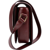 Celine Shiny Classic Boxcalf Leather Triomphe Crossbody Bag