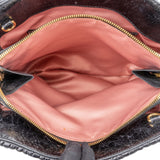 Miu Miu Black Matelassé Nappa Leather Top-Handle Handbag