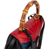 Gucci Multicolor Quilted Leather Queen Margaret Top Handle Handbag
