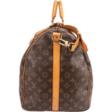 Louis Vuitton Monogram Canvas Keepall 60 Bandoulière Travel Bag