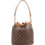 Louis Vuitton Monogram Canvas Sac Noé Petit Shoulder Bag