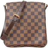 Louis Vuitton Monogram Damier Ebene Canvas Salsa Musette PM Crossbody Bag