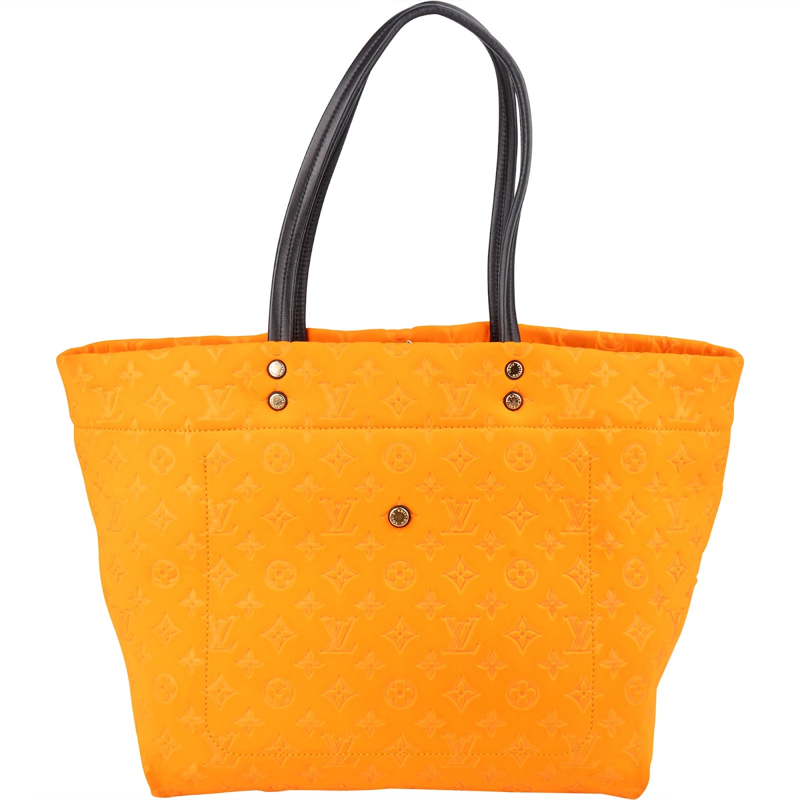 Louis Vuitton Nylon Scuba Monogram MM Shopping Shoulder Bag - vintageandkickz
