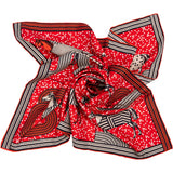 Hermès Parures de Galla Silk Carre 90 Tuch Scarf