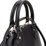 Louis Vuitton Noir Epi Leather Alma BB Handbag