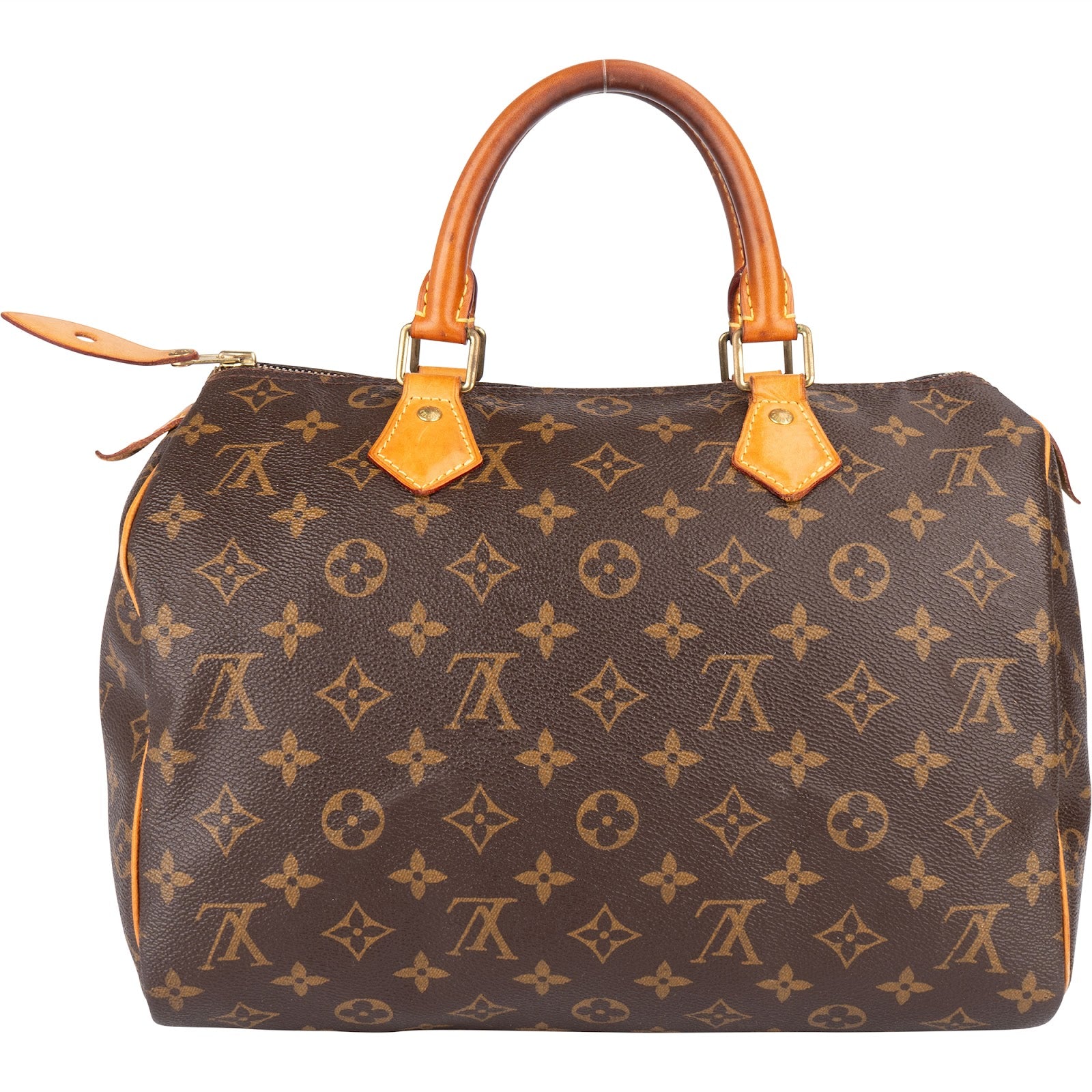Louis Vuitton Monogram Canvas Speedy 30 Handbag - vintageandkickz