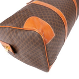 Celine Monogram Macadam Canvas Boston 45 Handbag