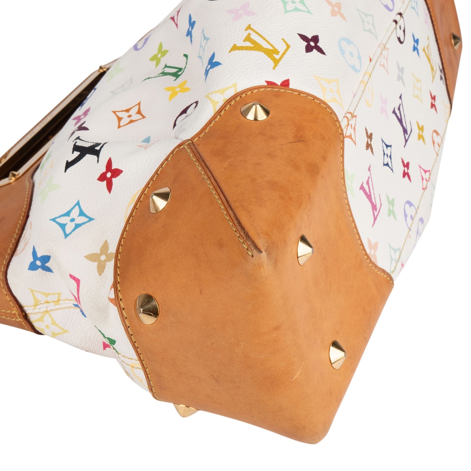 Louis Vuitton Monogram Murakami Multicolor Canvas Judy Shoulder Bag - vintageandkickz