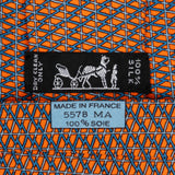 Hermès Geometric Pattern Silk Tie Krawatte