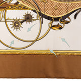 Hermès Voitures a Transformation Silk 90 Scarf Tuch