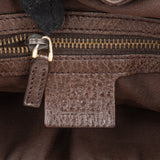 Gucci Guccissima Leather Drawstring Interlocking G Tassel Hobo Shoulder Bag