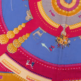 Hermès Fête au Village Silk 90 Scarf Tuch