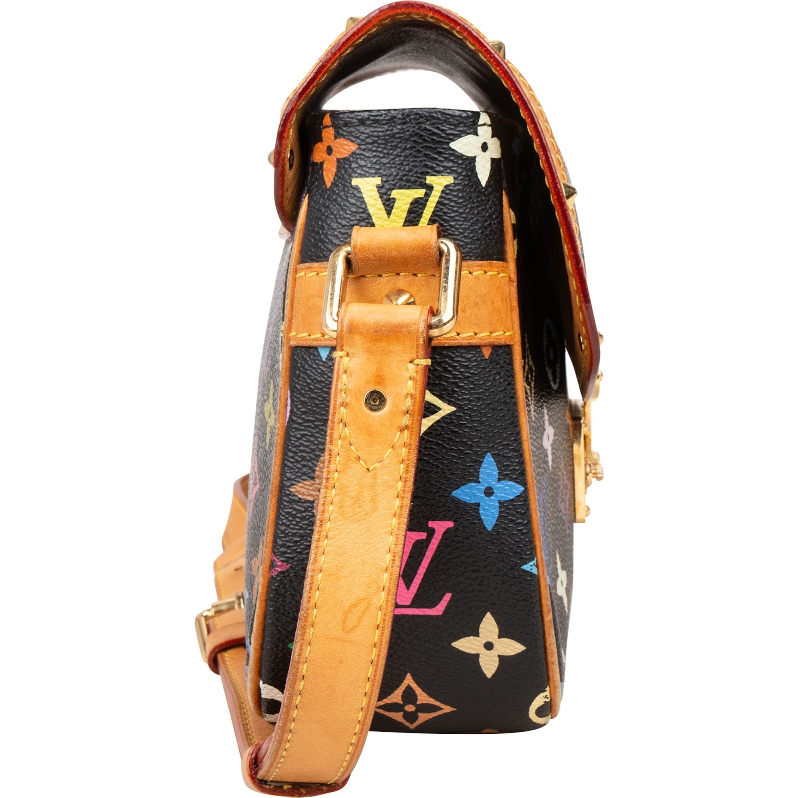 [🔄️B07 / F15] Louis Vuitton Canvas Monogram Multicolor Sologne Crossbody Bag - vintageandkickz