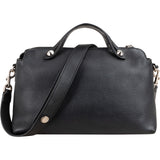 Fendi Black Leather By The Way Shoulder Handbag