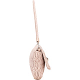 Miu Miu Matelassé Nappa Leather Crystal Flap Shoulder Bag