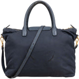 Prada Tessuto Saffiano Leather Tote Handbag
