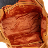 MCM Monogram Visetos Drawstring Hobo Handbag