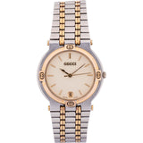 Gucci Bicolor Tone 9000M Woman Watch