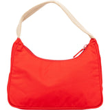 Prada Red Nylon Tessuto Mini Triangle Handbag