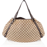 Gucci Monogram GG Canvas Large Abbey Shoulder Bag