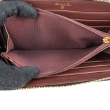 Chanel Quilted Caviar Leather Classic Long Zip Around Wallet