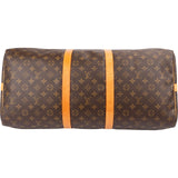 Louis Vuitton Monogram Canvas Keepall 55 Bandoulière Travel Bag