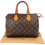 Louis Vuitton Monogram Canvas Speedy 25 Handbag