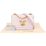 Louis Vuitton Light Pink Epi Leather Twist Crossbody Bag