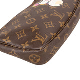 Louis Vuitton Monogram Canvas Limited Edition Takashi Murakami Panda Pochette Accessoires Handbag