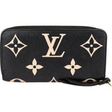 Louis Vuitton Bicolor Monogram Empreinte Leather Zippy Wallet